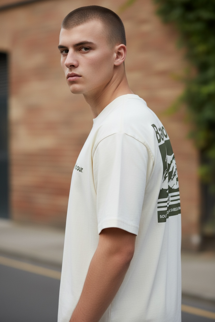 Image for BARBOUR CAMBER GRAPHIC T SHIRT | Barbour | Morans Menswear