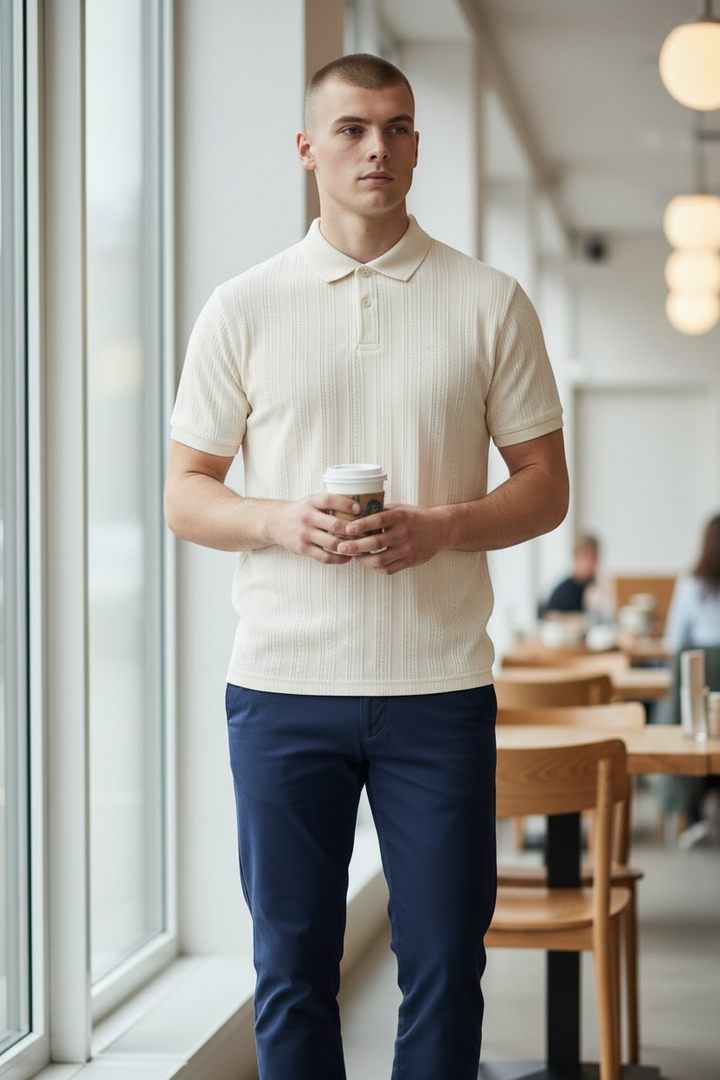 Image for BARBOUR HARWELL TAILORED POLO | Barbour | Morans Menswear