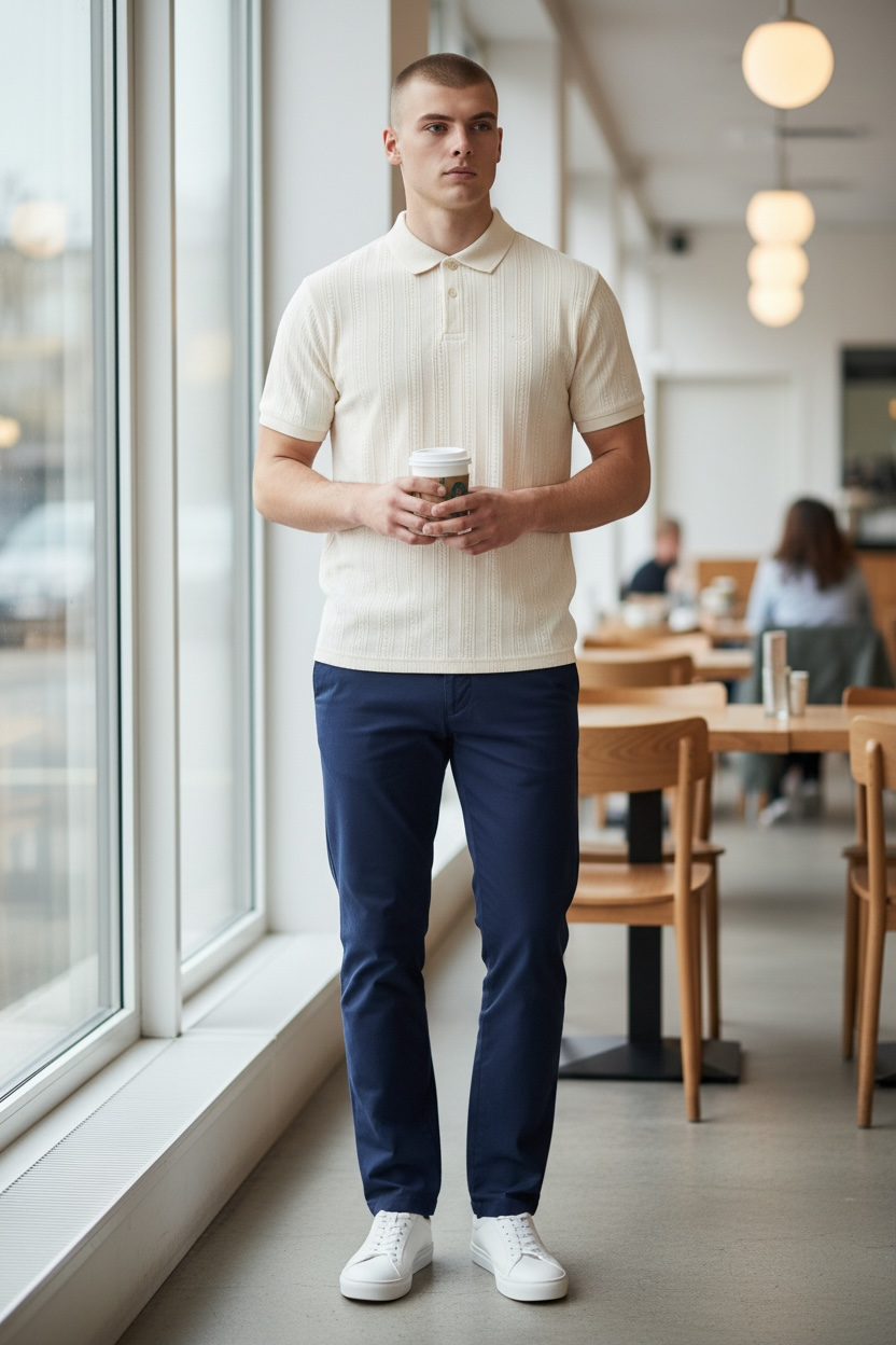 Image for BARBOUR HARWELL TAILORED POLO | Barbour | Morans Menswear