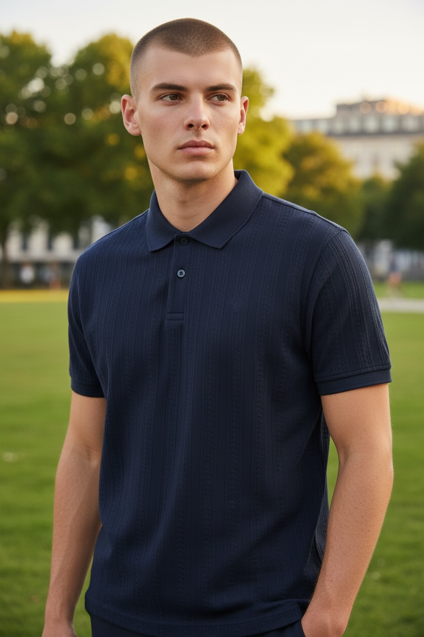 Image for BARBOUR HARWELL TAILORED POLO | Barbour | Morans Menswear