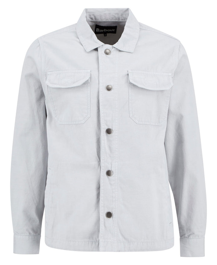 Image for BARBOUR DRAFTMAN COTTON SLUB OVERSHIRT | Barbour | Morans Menswear