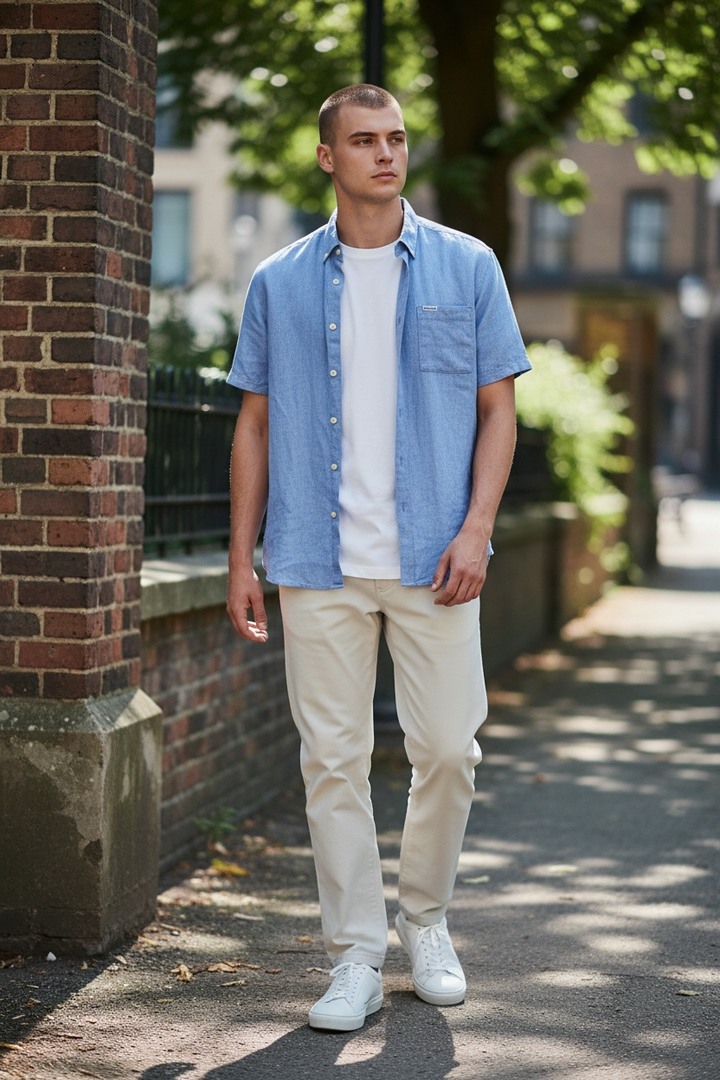 Image for BARBOUR NELSON SHORT SLEEVE SUMMER FIT SHIRT | Barbour | Morans Menswear
