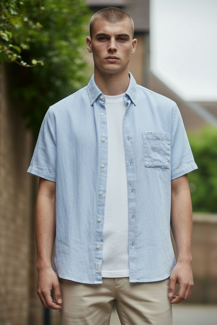 Image for BARBOUR NELSON SHORT SLEEVE SUMMER FIT SHIRT | Barbour | Morans Menswear