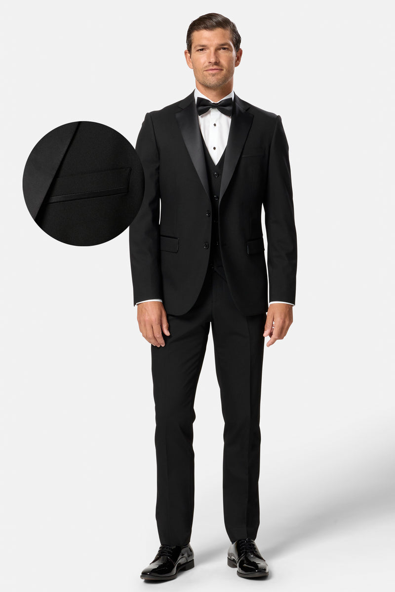 Image for BENETTI CARNABY BLACK TROUSERS | Benetti | Morans Menswear