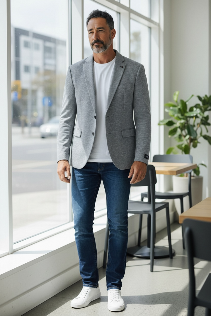 Image for DG DAMON OCEAN BLUE BLAZER | DG | Morans Menswear