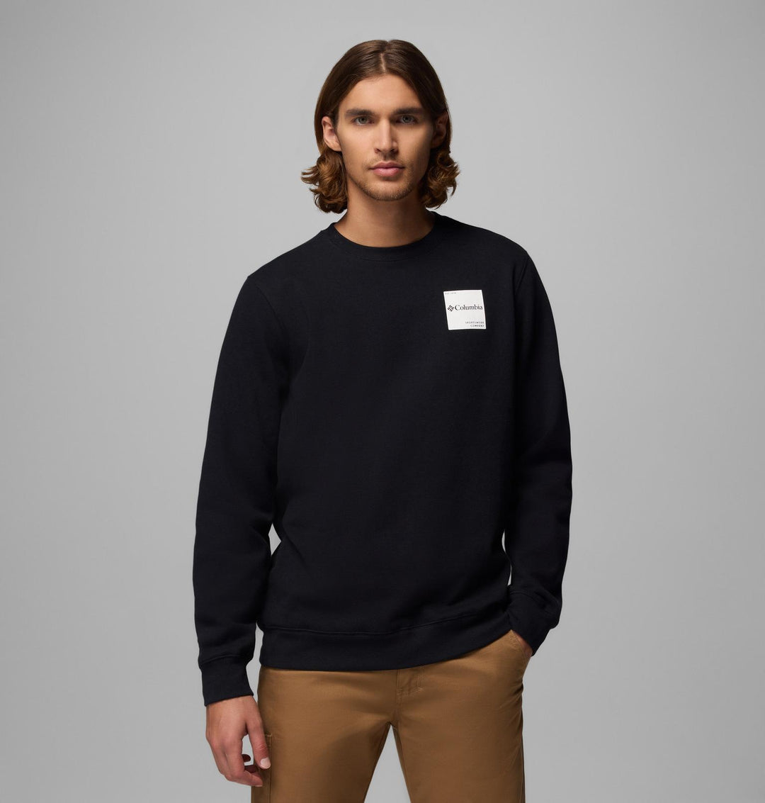 Image for COLUMBIA TREK BLACK BOXY CREW SWEAT | Columbia | Morans Menswear