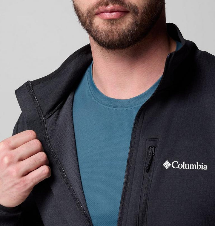 Image for COLUMBIA ESS HIKE GRID FLEECE JACKET |  | Morans Menswear