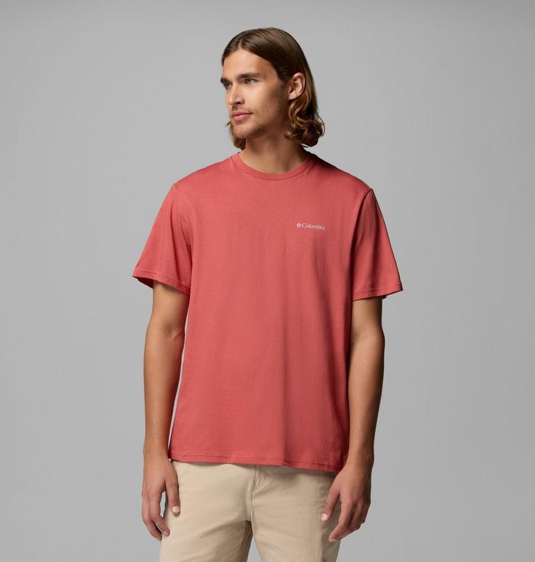 Image for COLUMBIA BASIC WASHED RED TEE | Columbia | Morans Menswear