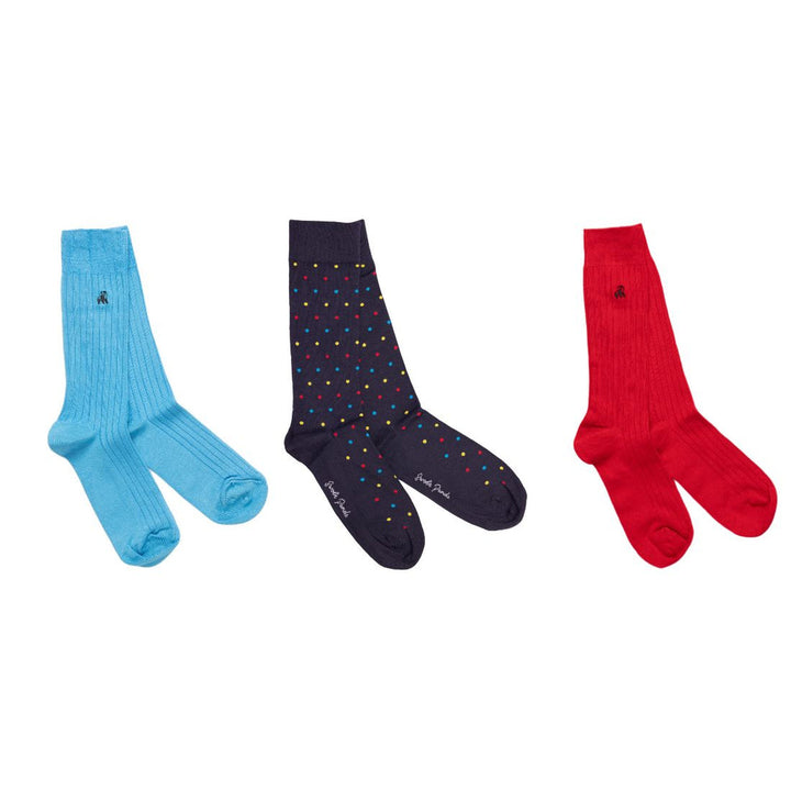 Image for SWOLE PANDA  SPOT GIFT BOX 3 SOCKS | Swole Panda Accessories | Morans Menswear