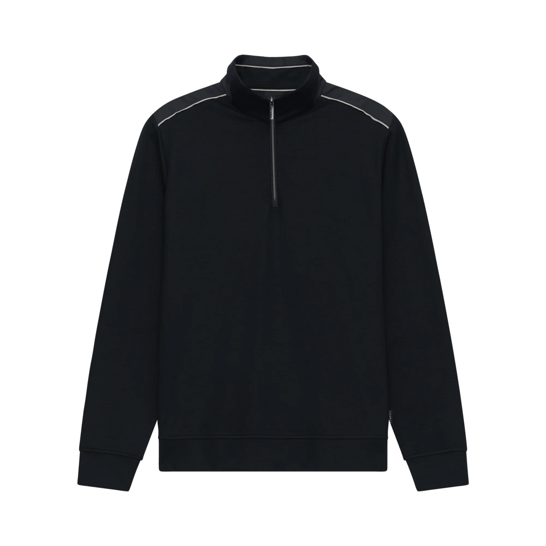 Image for BUGATTI NAVY 1/2  ZIP SWEAT | Bugatti | Morans Menswear