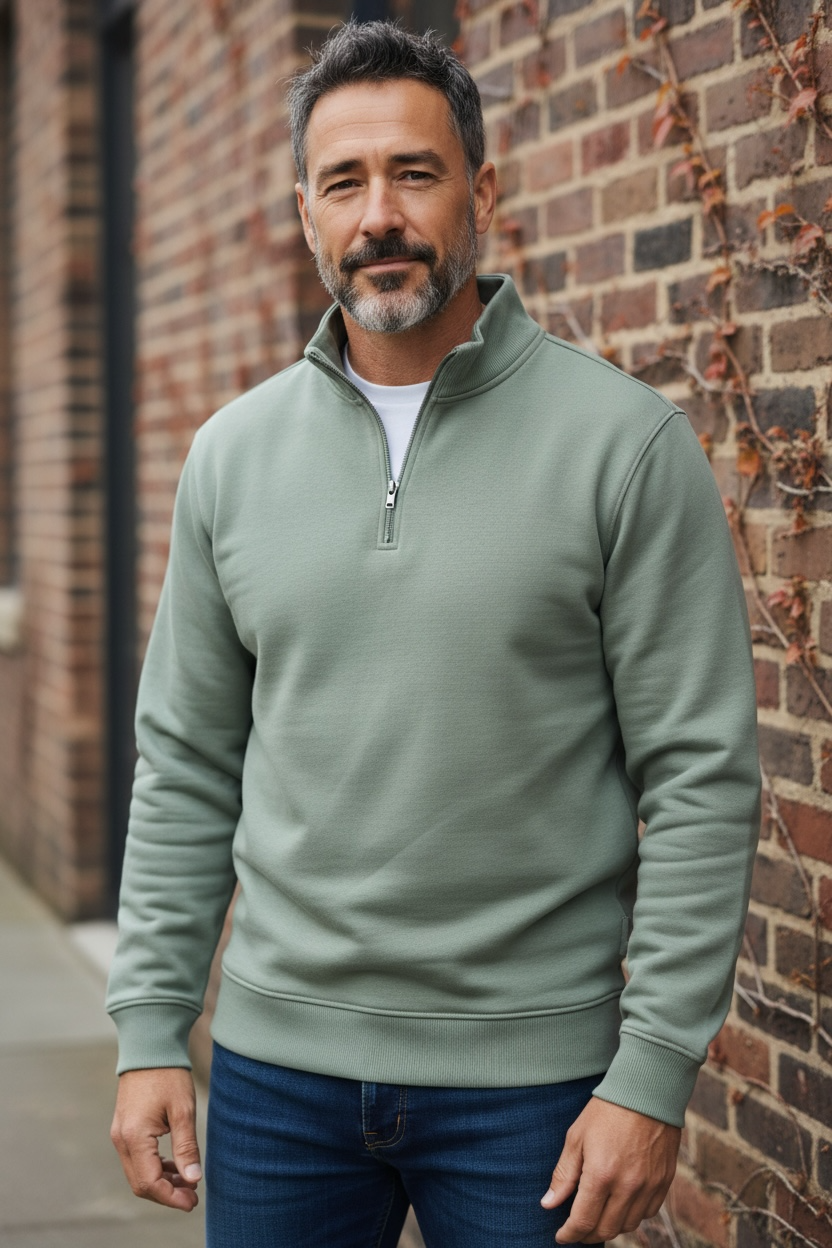 Image for 6TH SENSE BELTER 1/4 ZIP SWEATSHIRT | 6th Sense | Morans Menswear