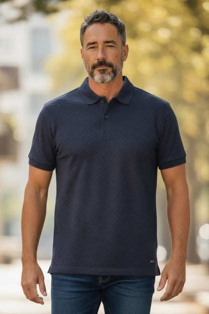 Image for 6TH SENSE JACQ  NAVY POLO | 6th Sense | Morans Menswear