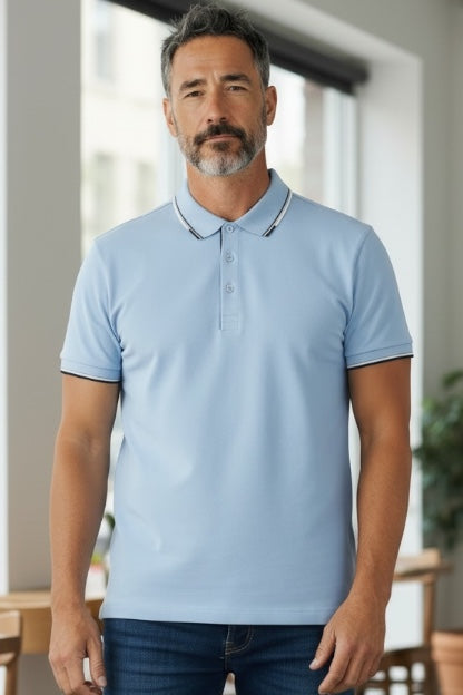 Image for 6TH SENSE ASTONISH BLUE POLO SHIRT | 6th Sense | Morans Menswear