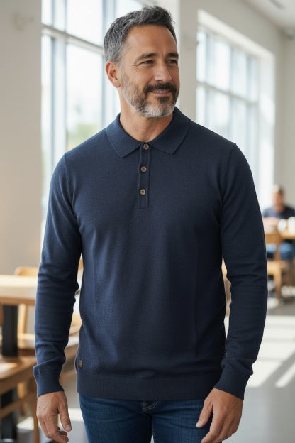 Image for 6TH SENSE SUPER BD COLLAR SWEATER | 6th Sense | Morans Menswear
