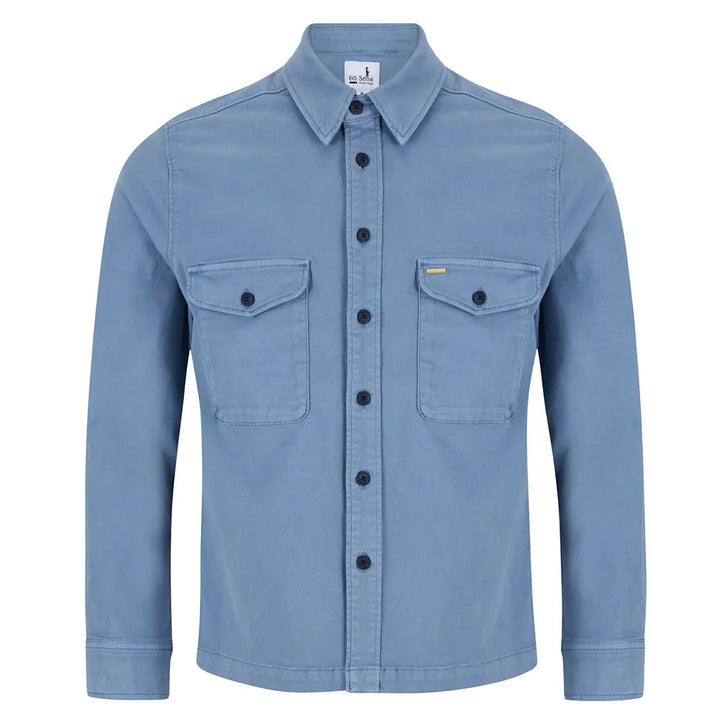 Image for 6TH SENSE BLUE GREY OVERSHIRT | 6th Sense | Morans Menswear