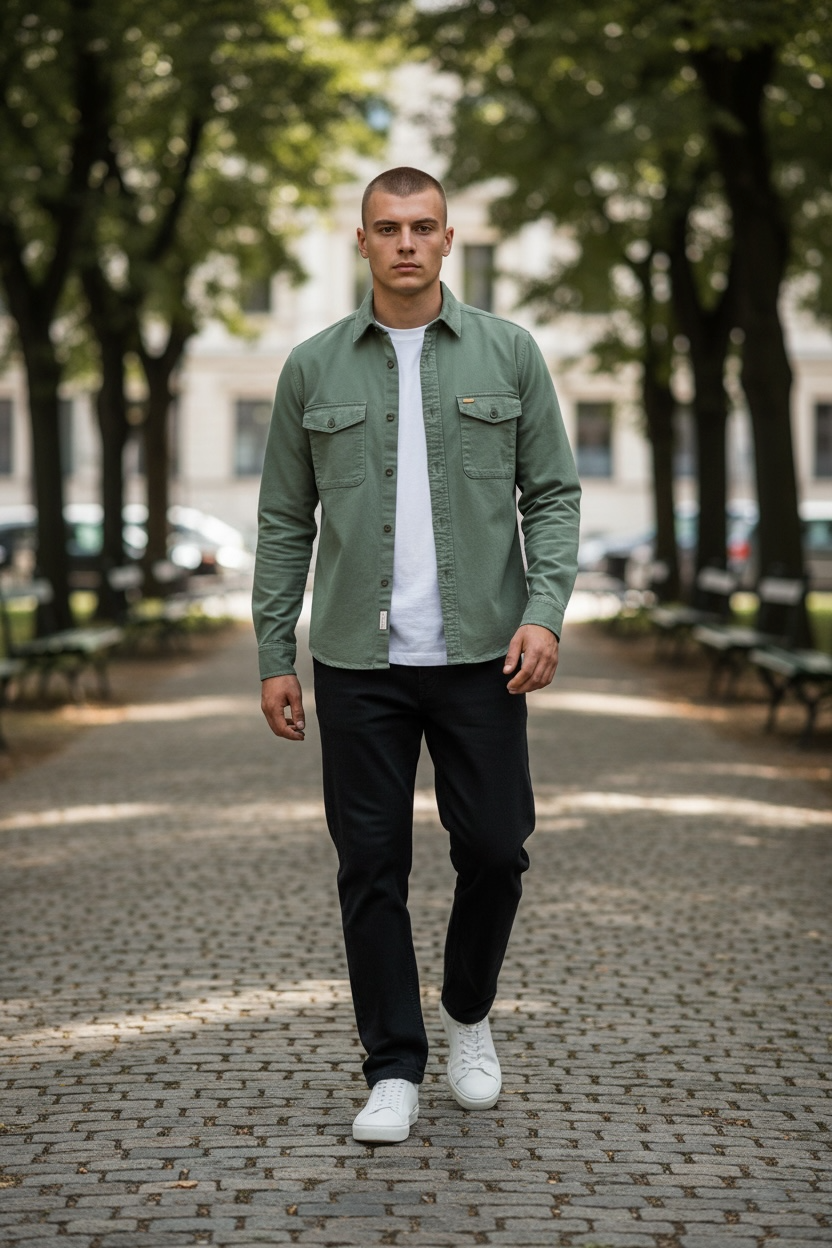 Image for 6TH SENSE SEAGRASS OVERSHIRT | 6th Sense | Morans Menswear