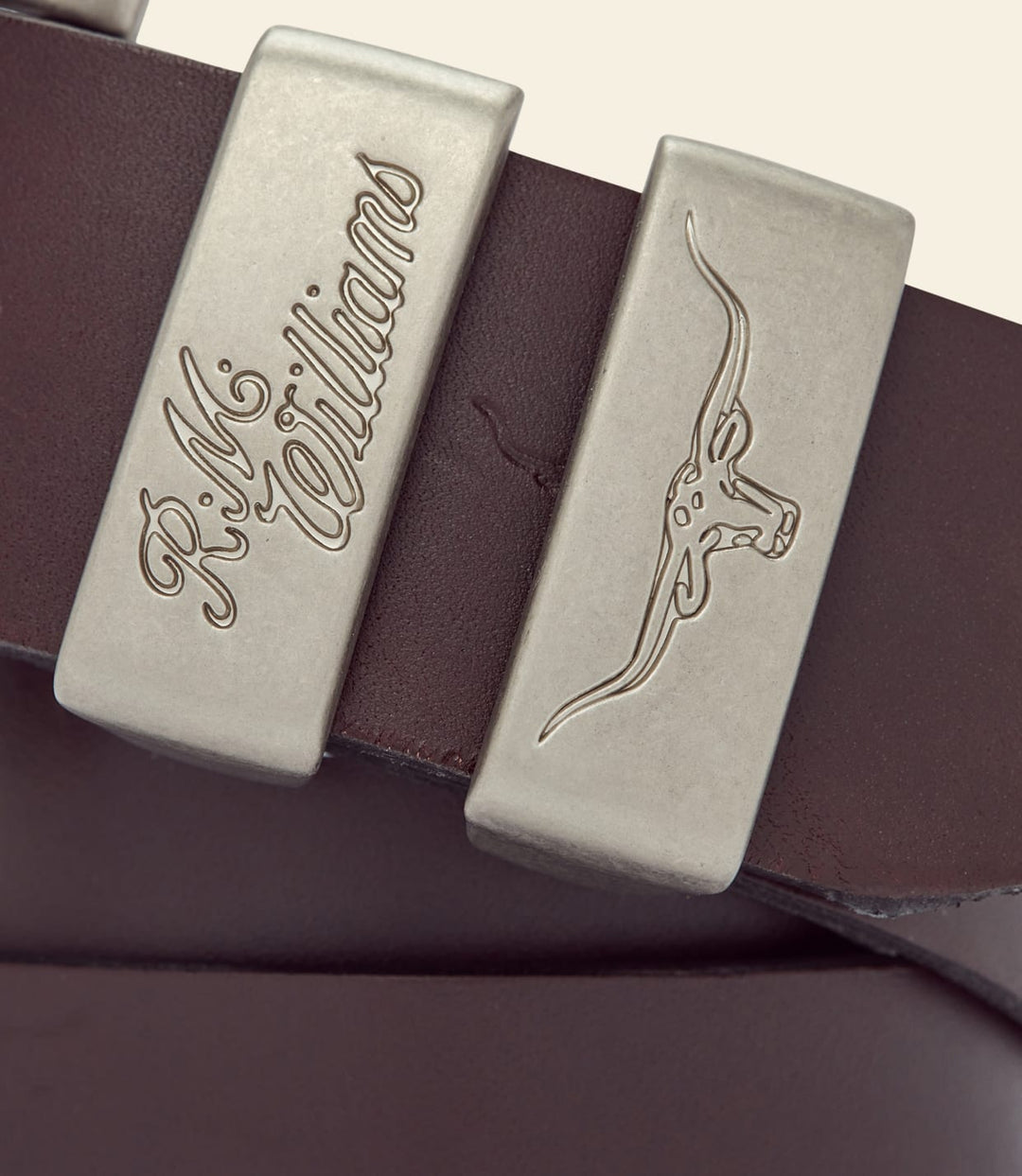 Image for R.M. WILLIAMS DROVER LEATHER BELT | R.M. WILLIAMS | Morans Menswear