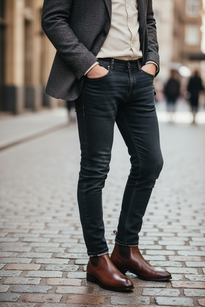 Image for HARRISON CHESTNUT BOOT | HARRISON BOOTS | Morans Menswear