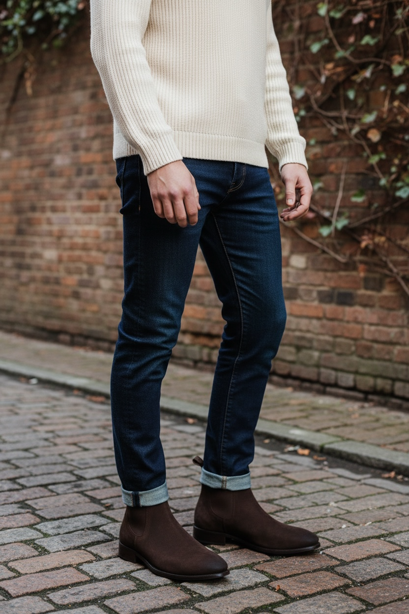 Image for HARRISON BROWN NUBUCK  BOOT | HARRISON BOOTS | Morans Menswear
