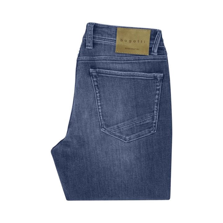 Image for BUGATTI CANDIANI MID WASH  JEANS | Bugatti | Morans Menswear