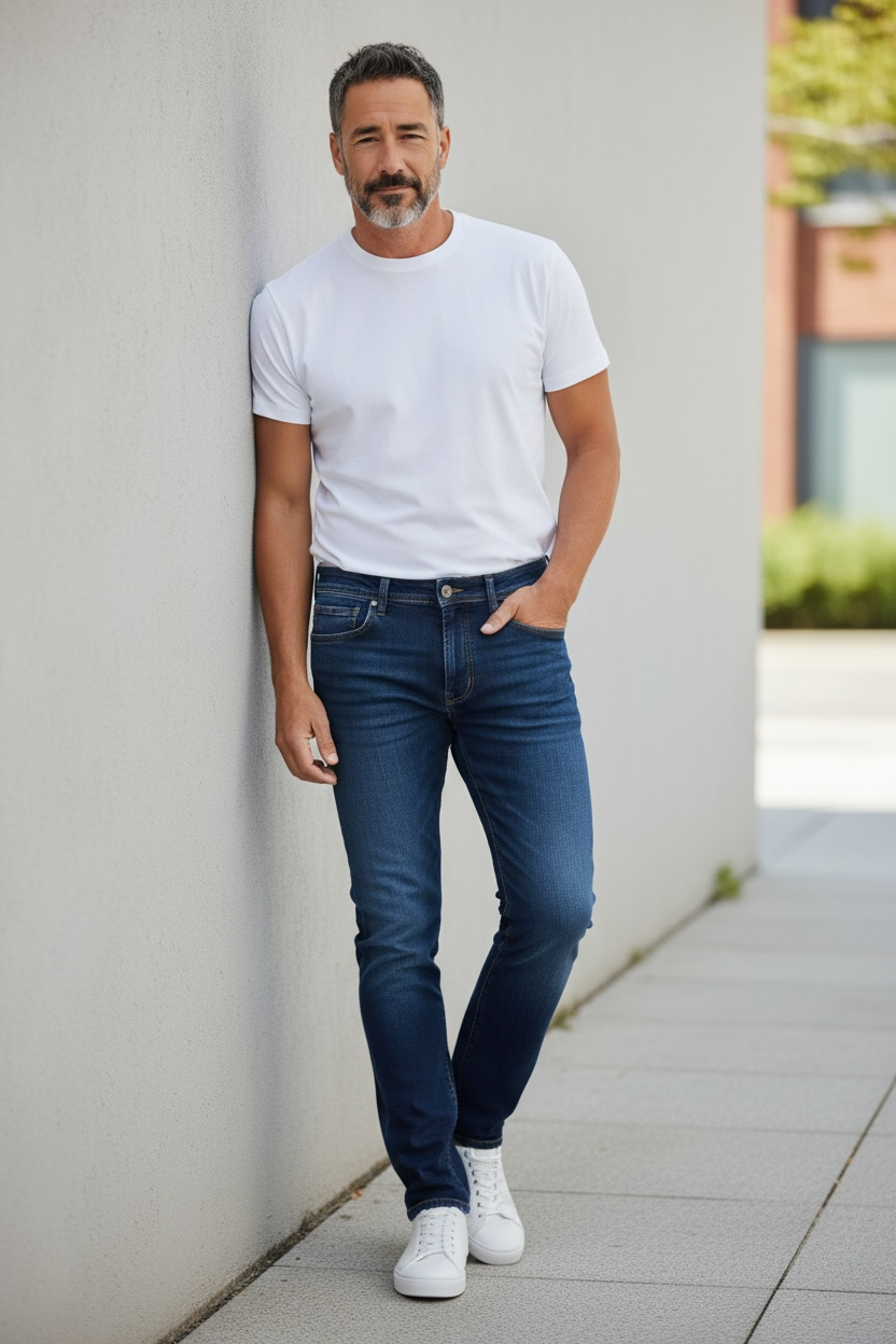 Image for CASA MODA HIGH FLEX DENIMS | Casa Moda | Morans Menswear