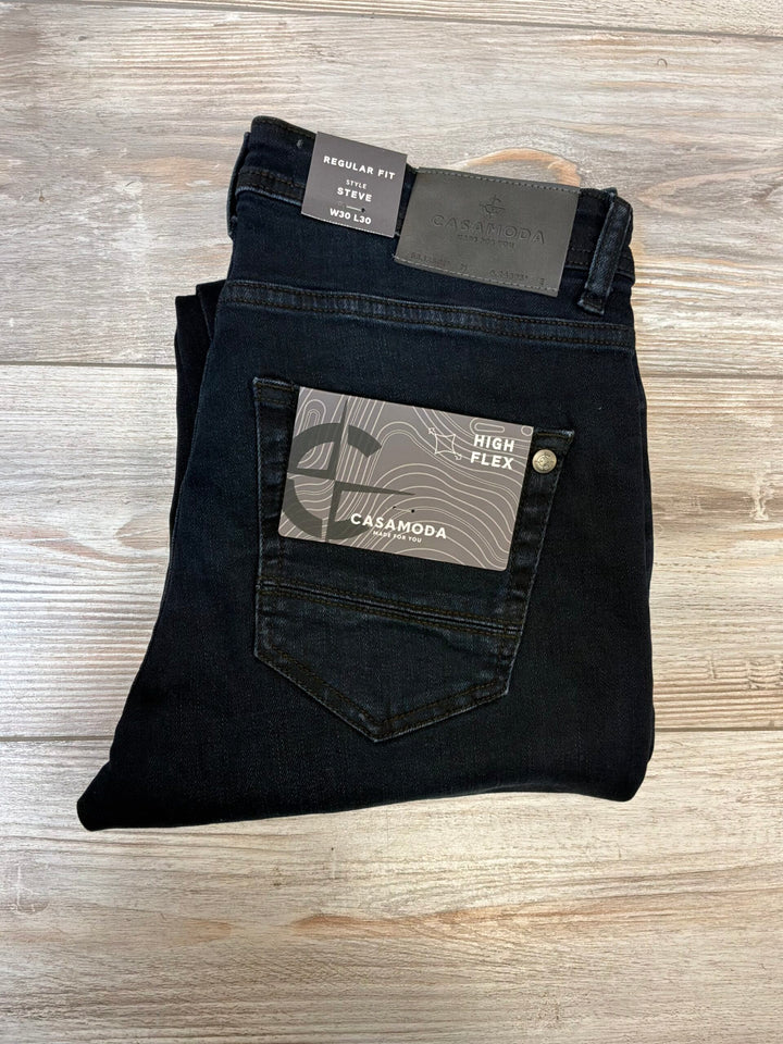 Image for CASA MODA HIGH FLEX DEEP BLUE  DENIMS | Casa Moda | Morans Menswear