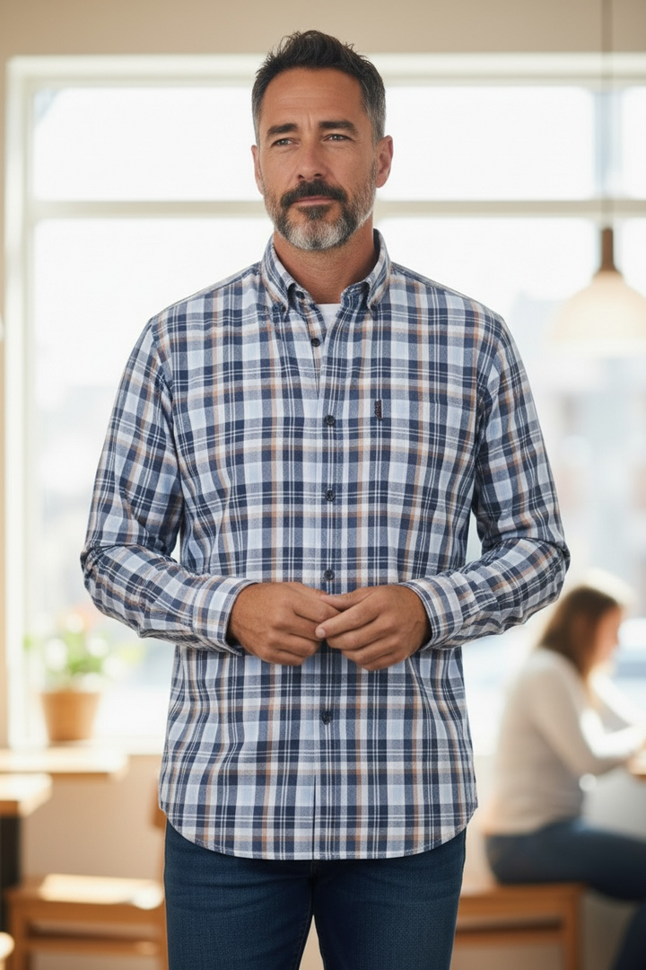 Image for CASA MODA COMFORT FIT PRINT SHIRT | Casa Moda | Morans Menswear