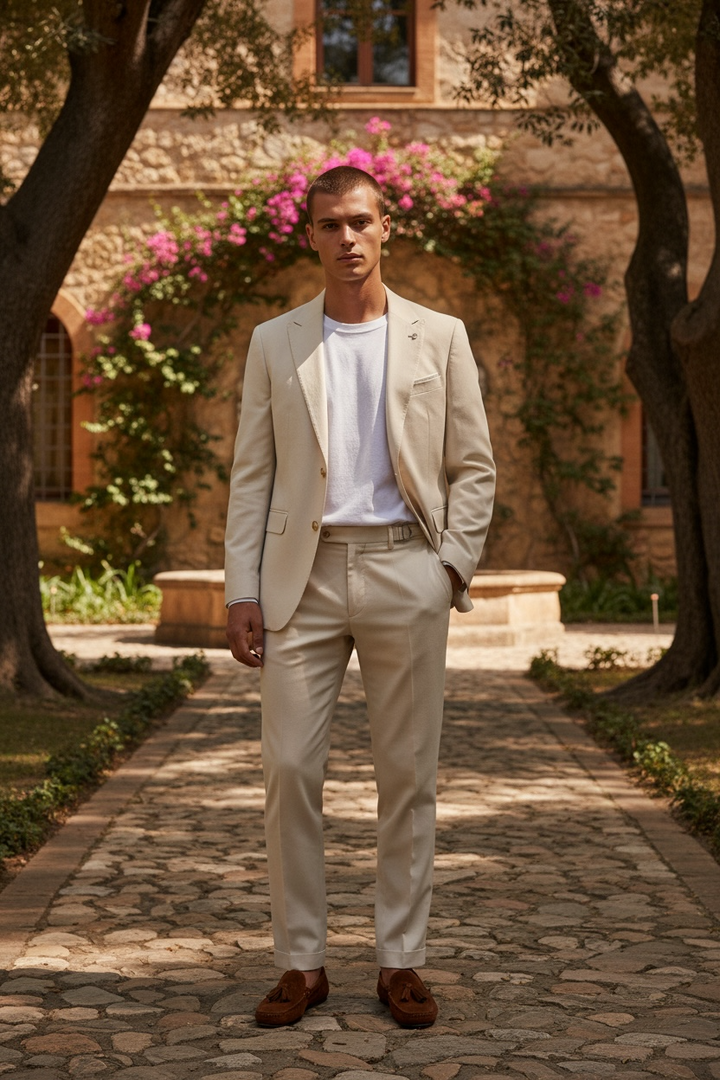 Image for REMUS MASSA  LINEN JACKET | Remus Uomo | Morans Menswear