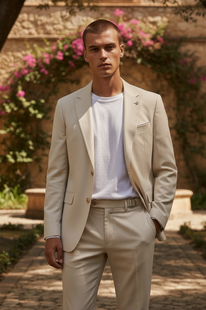 Image for REMUS MASSA  LINEN JACKET | Remus Uomo | Morans Menswear