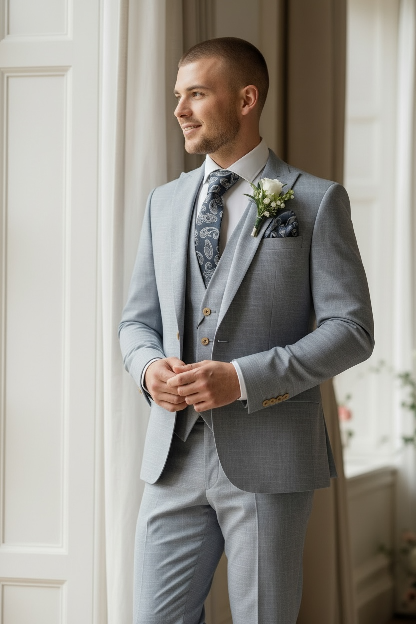Image for TORRE ICE BLUE JACKET | TORRE SUITS | Morans Menswear