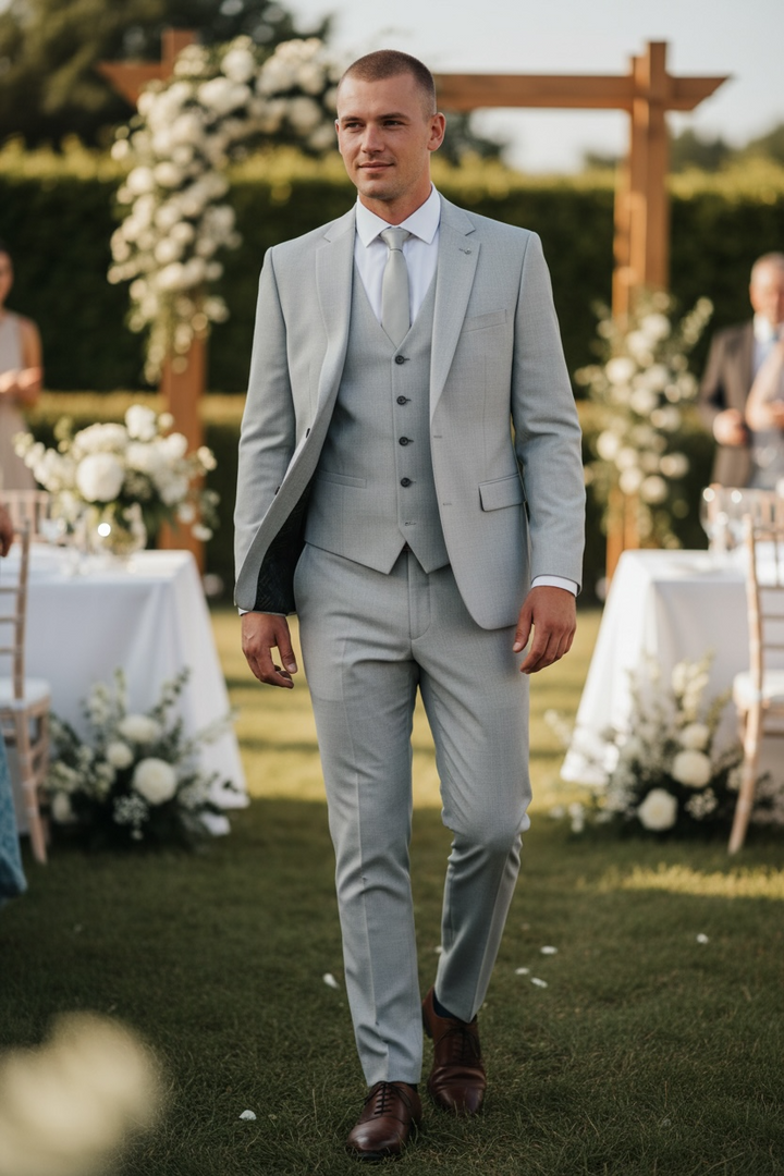 Image for REMUS LUCIAN SILVER SUIT  JACKET | Remus Uomo | Morans Menswear