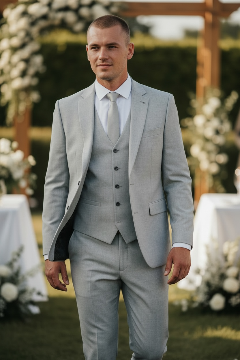 Image for REMUS LUCIAN SILVER SUIT  JACKET | Remus Uomo | Morans Menswear