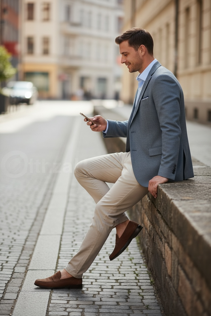 Image for BENETTI PISA BLUE BLAZER | Benetti | Morans Menswear