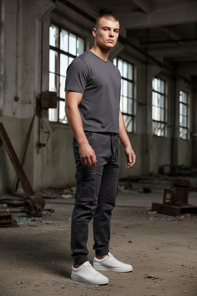 Image for RAW INDIGO GREY CARGOS | Raw Indigo | Morans Menswear