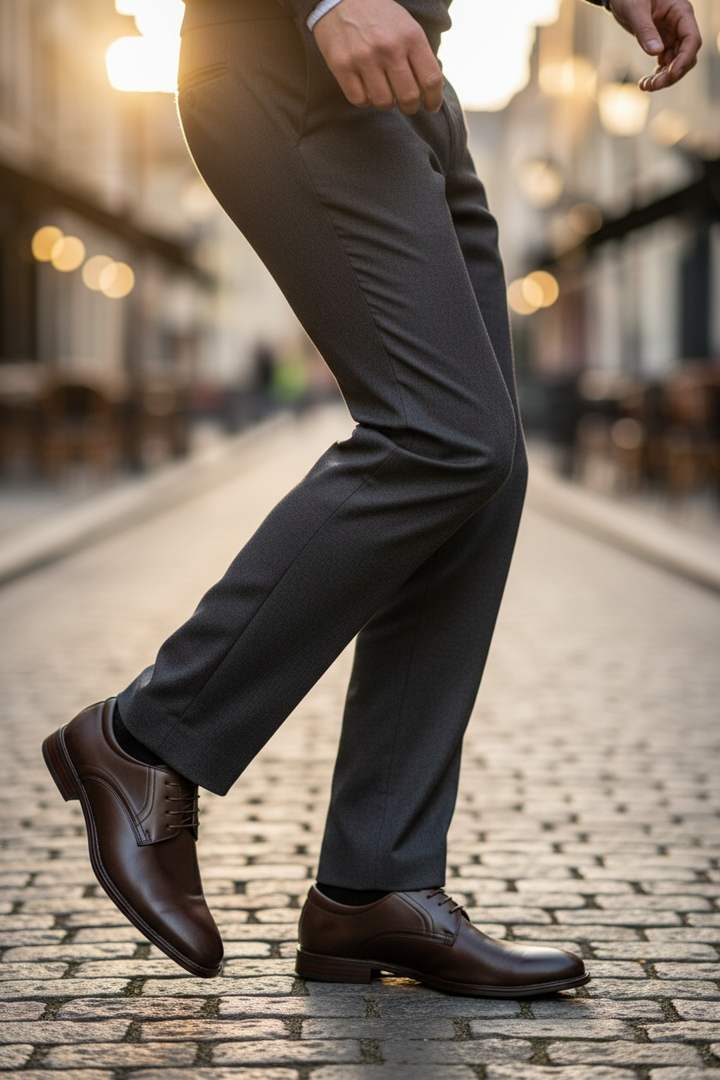 Image for BRENT TIRAU WALNUT SHOE | Brent SHOES | Morans Menswear