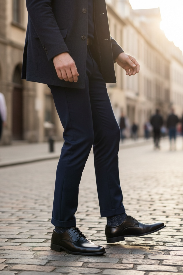Image for BRENT POPE TIRAU BLACK SHOES | Brent SHOES | Morans Menswear