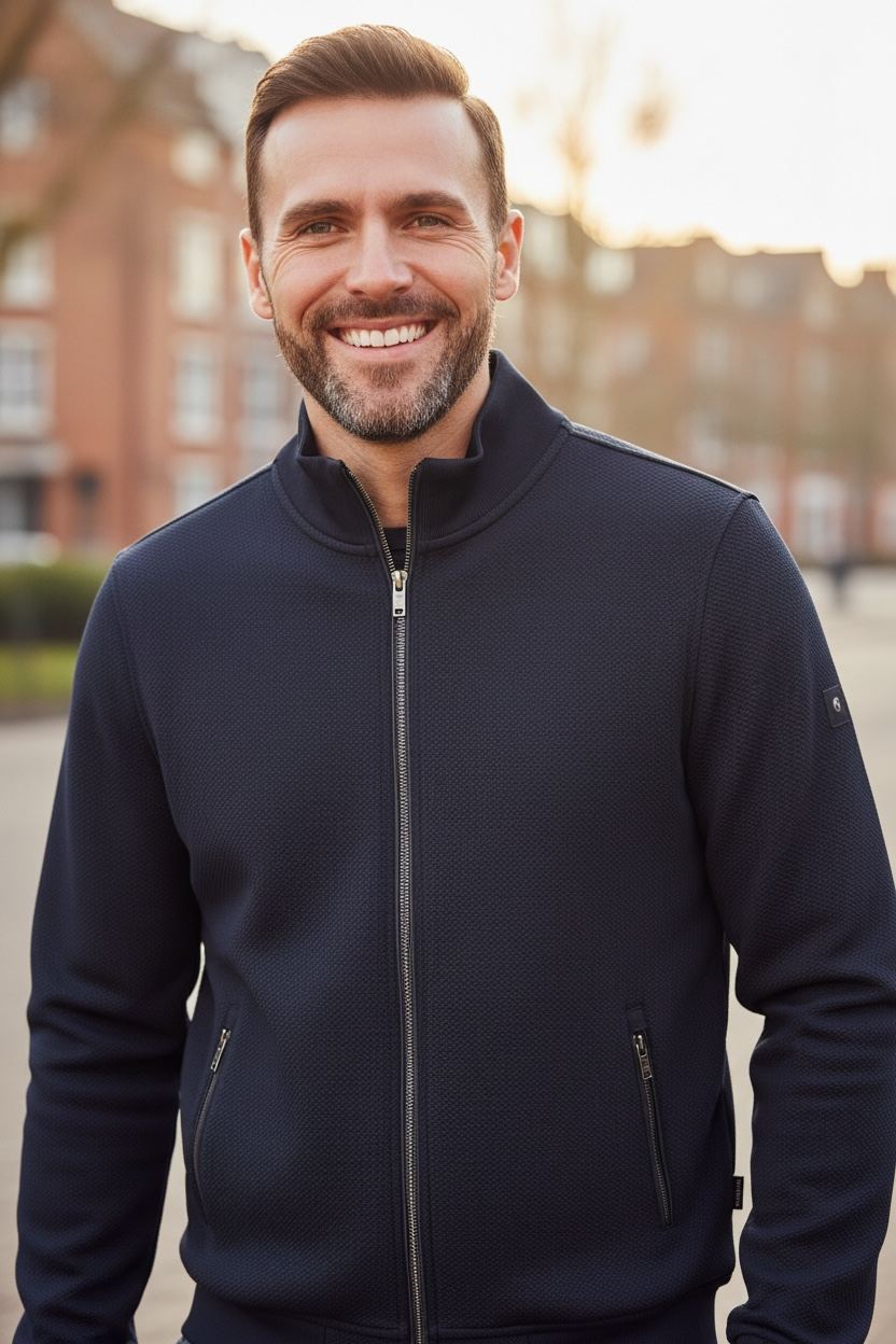 Image for BUGATTI FULL ZIP SWEATSHIRT | Bugatti | Morans Menswear