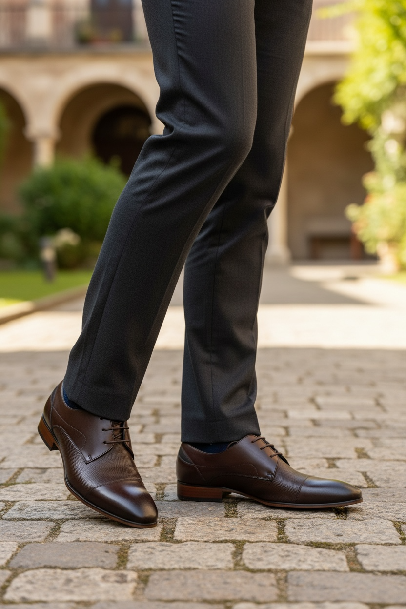 NINETY 78 DARK BROWN SHOE