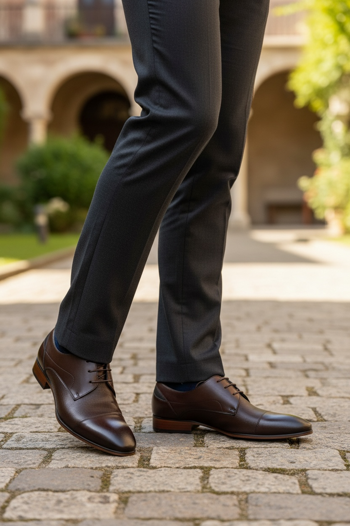 NINETY 78 DARK BROWN SHOE