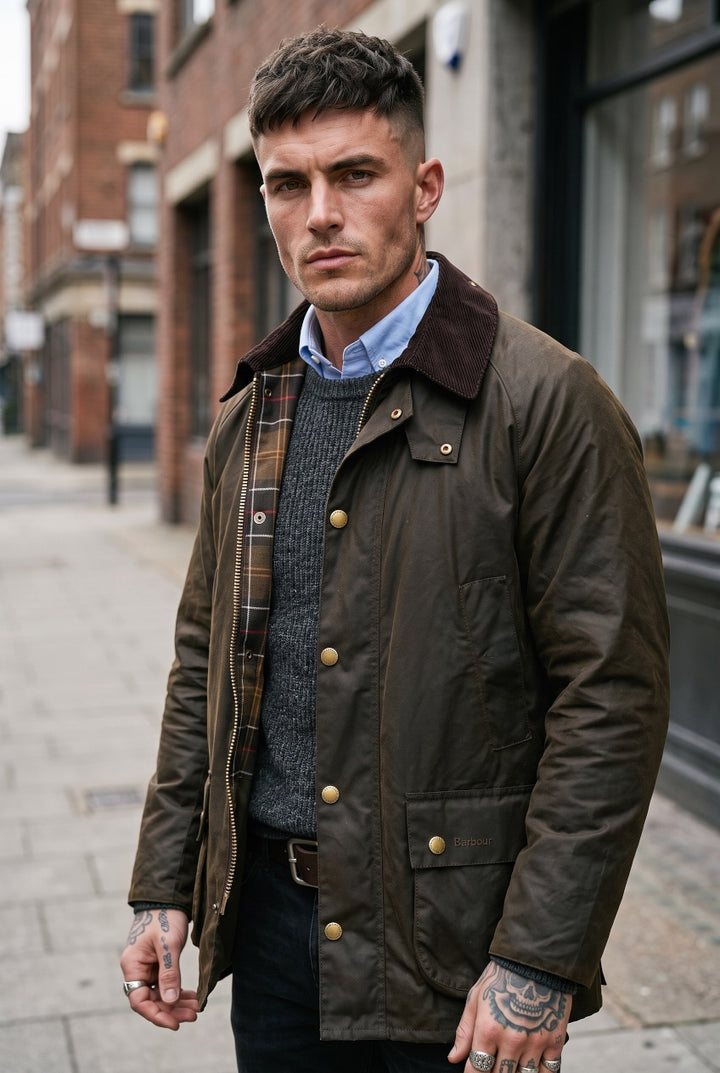 BARBOUR ASHBY OLIVE JACKET