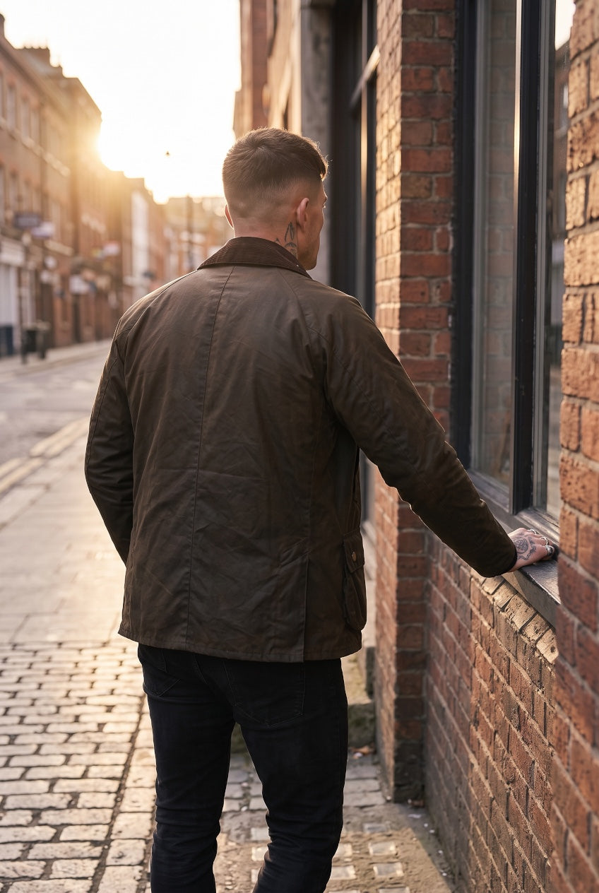 BARBOUR ASHBY OLIVE JACKET