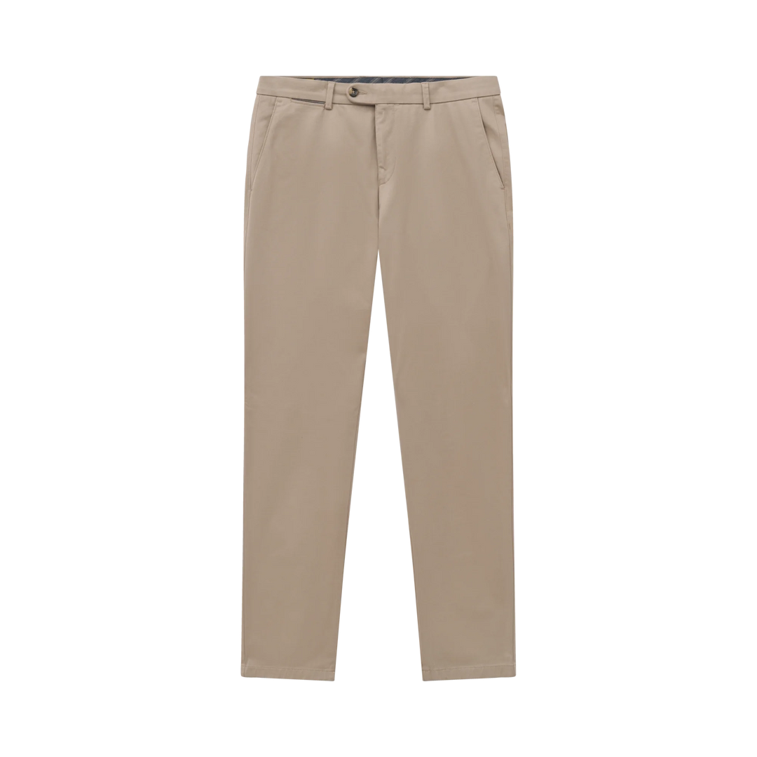 BUGATTI STONE TAPPERED CHINOS