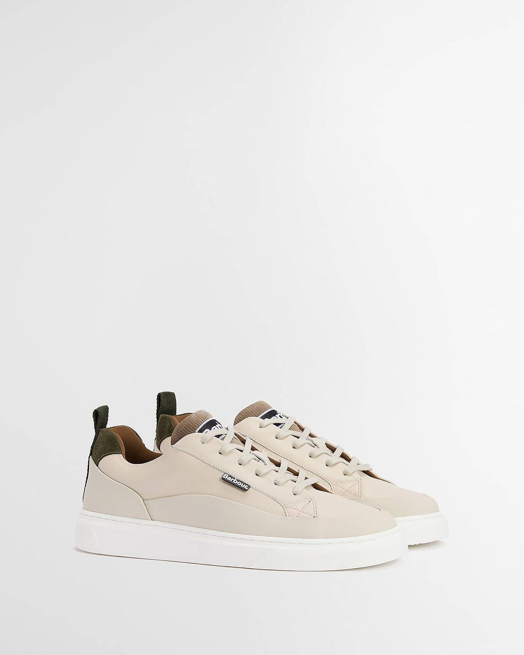 BARBOUR STANNINGTON BEIGE TRAINER