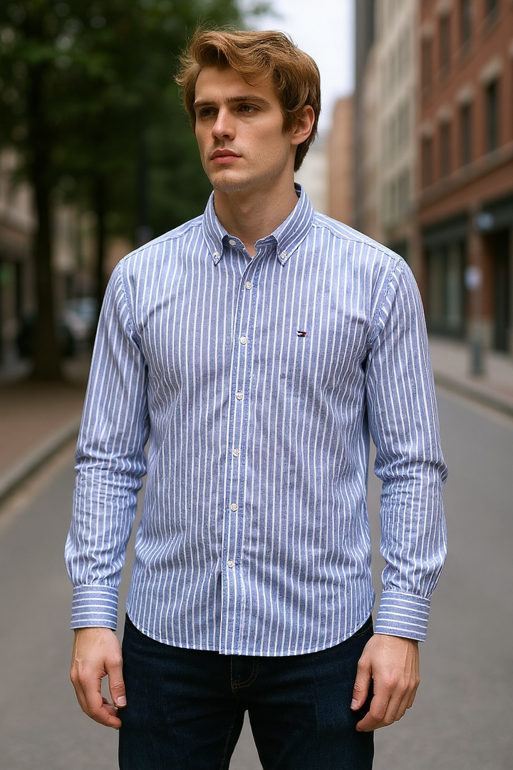 TOMMY HILFIGER BENGAL STRIPE SHIRT