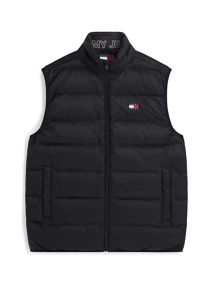 TOMMY JEANS BLACK  GILET