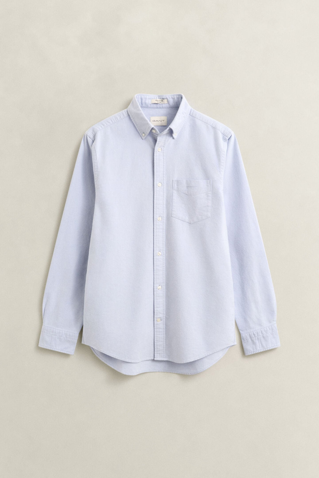 GANT LIGHT BLUE REG BRUSHED OXFORD SHIRT