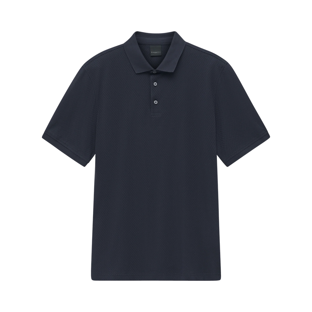 BUGATTI NAVY  PRINT POLO