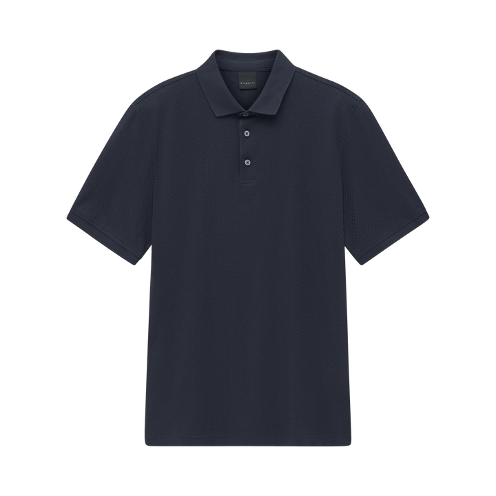 BUGATTI NAVY  PRINT POLO