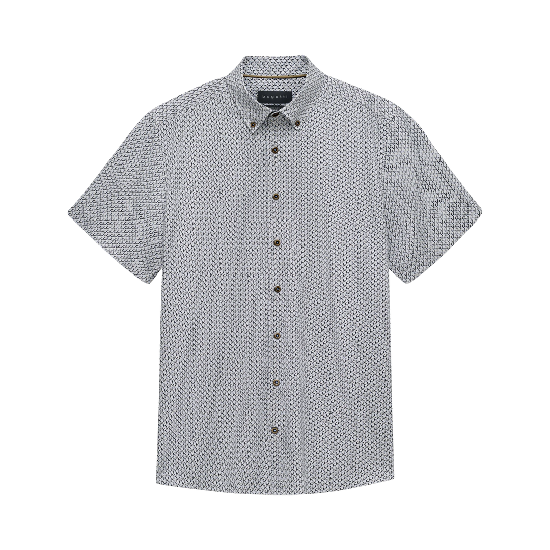 BUGATTI  MULTI PRINT SHORT SLEEVE  SHIRT