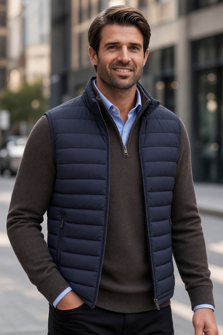BUGATTI HYBRID NAVY GILET